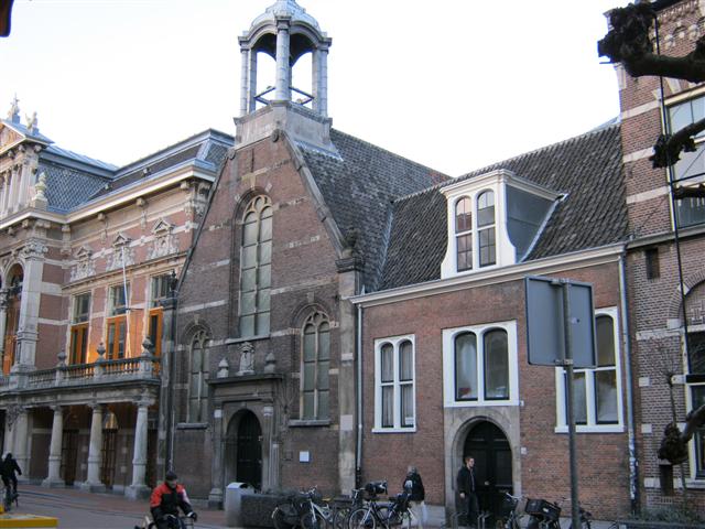 De Waalse kerk te Leiden